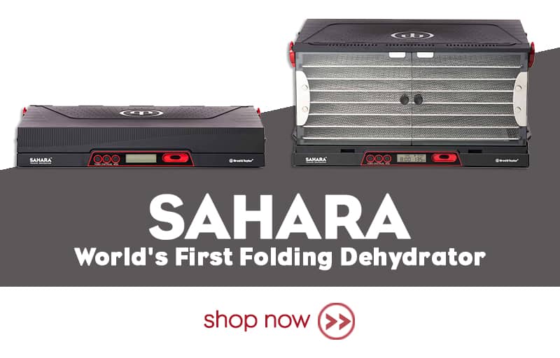 Sahara Folding Dehydrator banner mobile