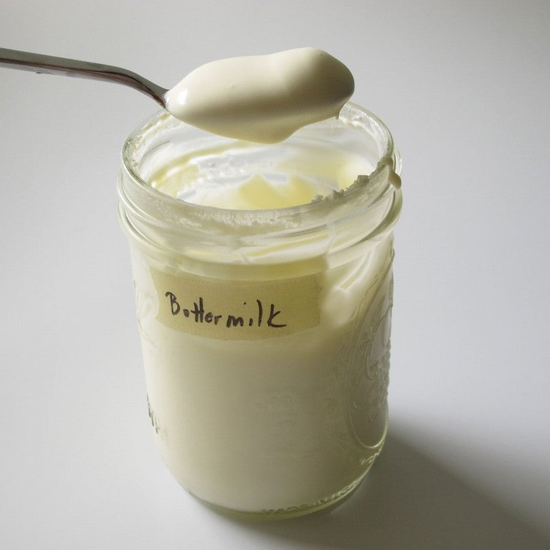 40% cream cultured with buttermilk in a jar