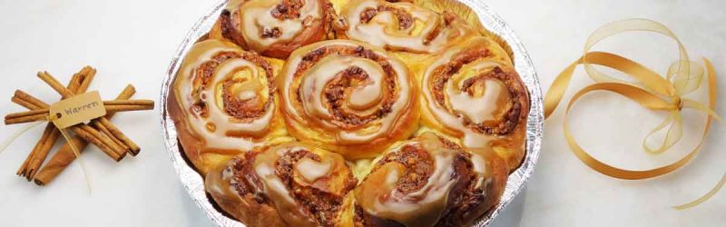 Homemade cinnamon rolls gift ideas