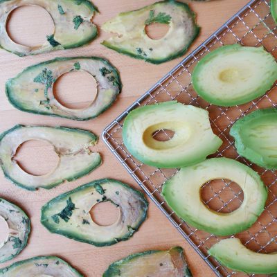 Picture of sliced avocados