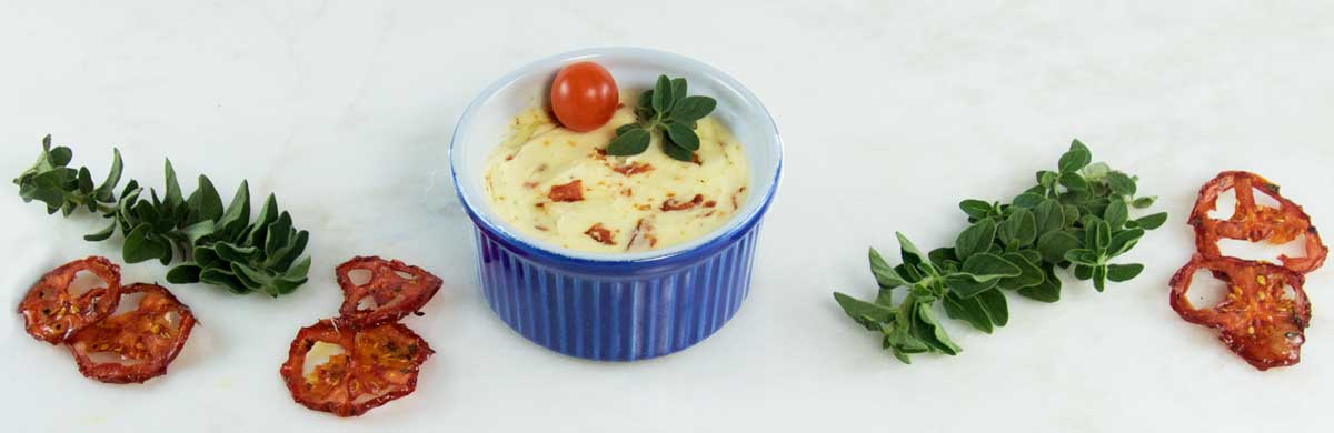 Tomato and oregano butter