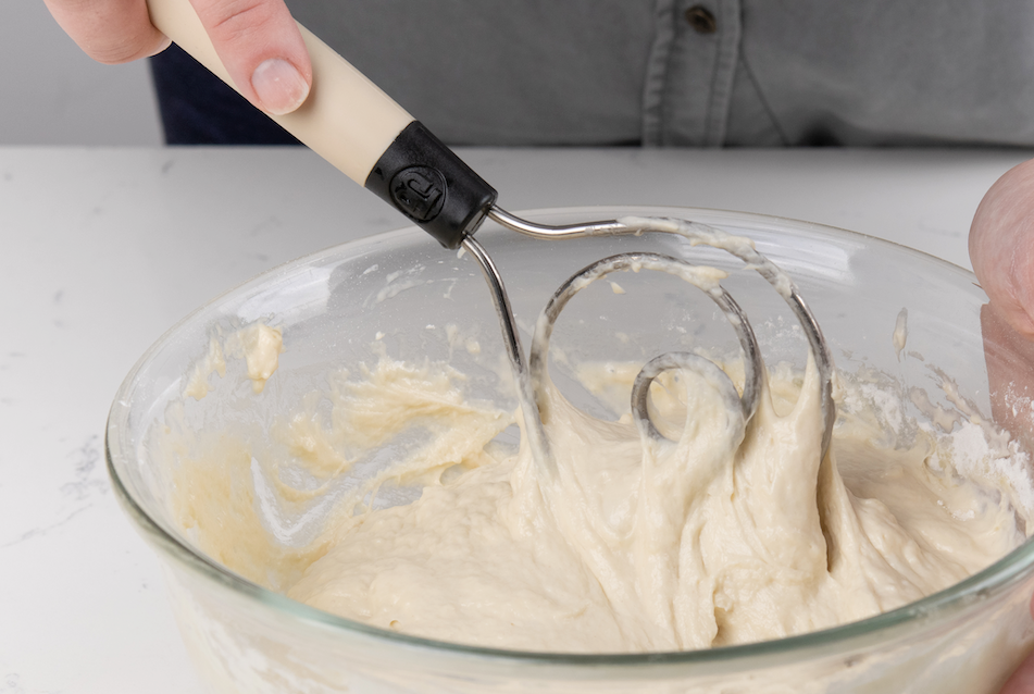 Brod & Taylor Dough Whisk - Heavy Duty Dishwasher-Safe Mixing Tool