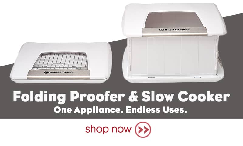 Brod & Taylor Folding Proofer and Slow Cooker banner mobile