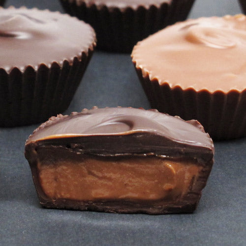 Sliced peanut butter cup
