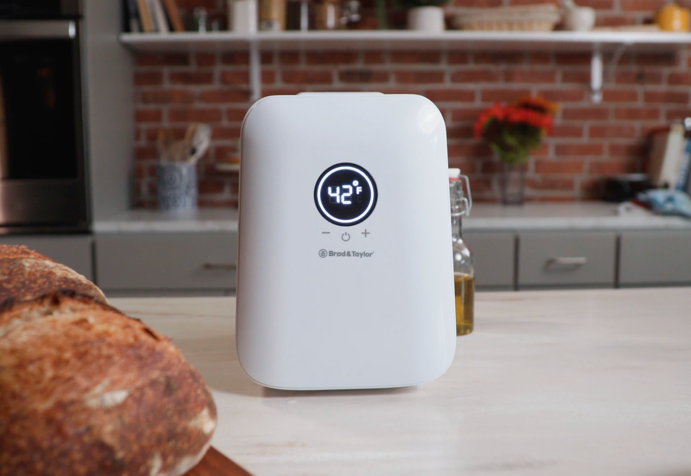 Sourdough Home on a kitchen counter