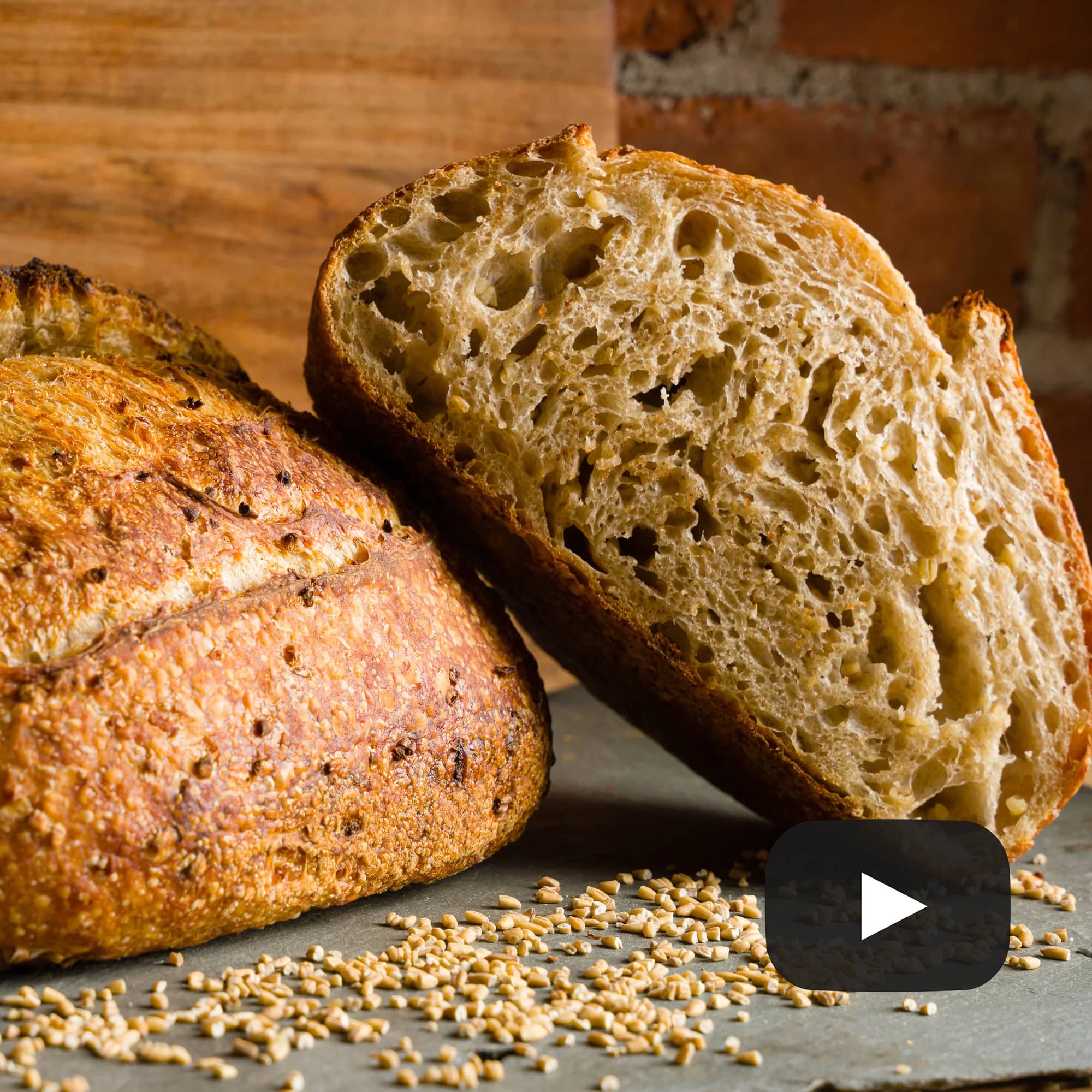 Steel-Cut Oat Porridge Bread