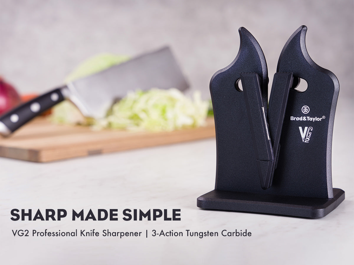 Sharp Made Simple. Brod & Taylor VG2 Classic Knife Sharpener