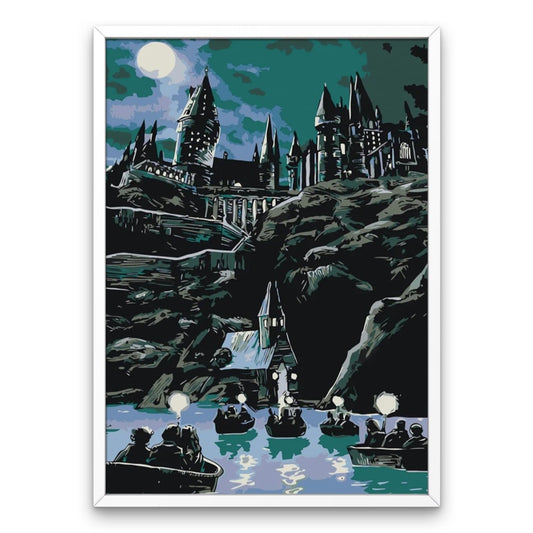 Finished my Harry Potter diamond painting : r/diamondpainting, Hogwarts  Diamond Painting