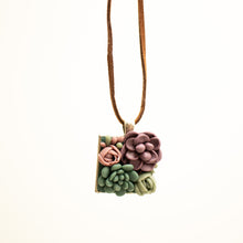 Load image into Gallery viewer, Handmade Polymer Clay Jewellery Set - Anna’s Succulents garden

