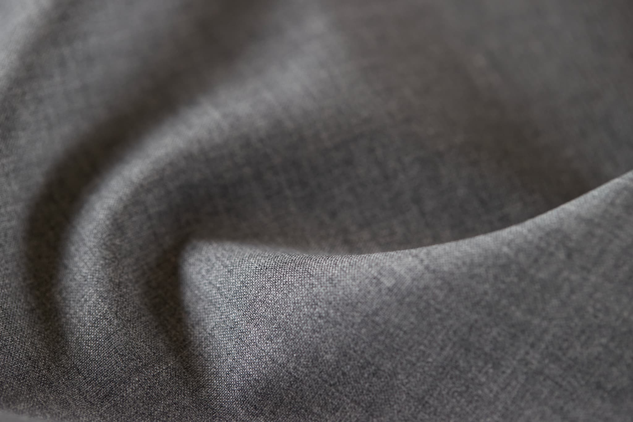 Italian Wool Tropical Medium Gray