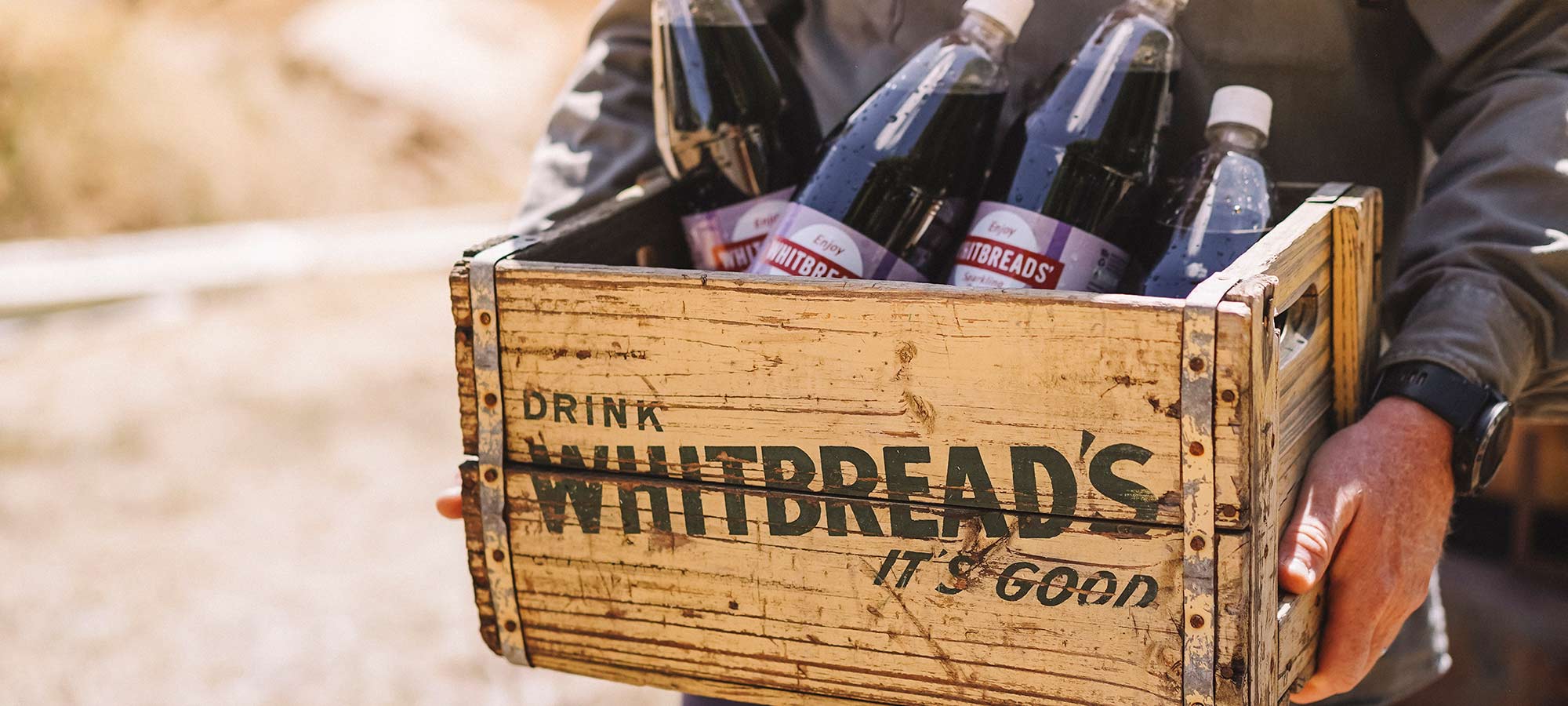 Whitbreads History Vintage Crate