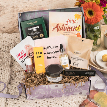  TheraBox Caja misteriosa con 8 productos de bienestar y cuidado  personal, caja misteriosa sorpresa que las mujeres aman como regalo de  cuidado personal para cada ocasión : Belleza y Cuidado Personal