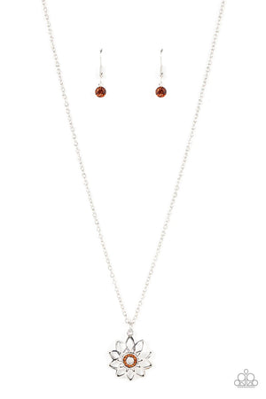 Farmstead Fairytale - Brown Paparazzi Necklace - The Acb Bling Collection