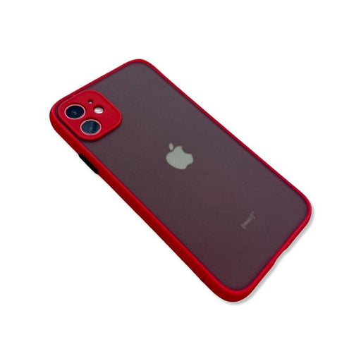 Translucent Frosted Case for iPhone 11 - Red