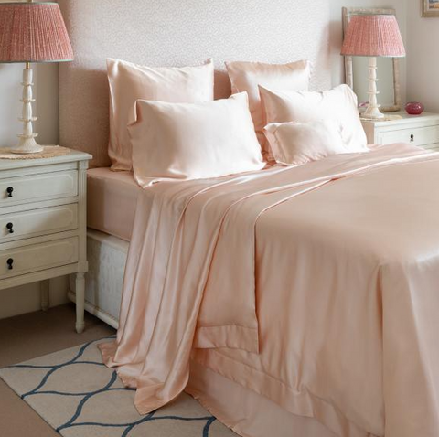 rose pink bedding set