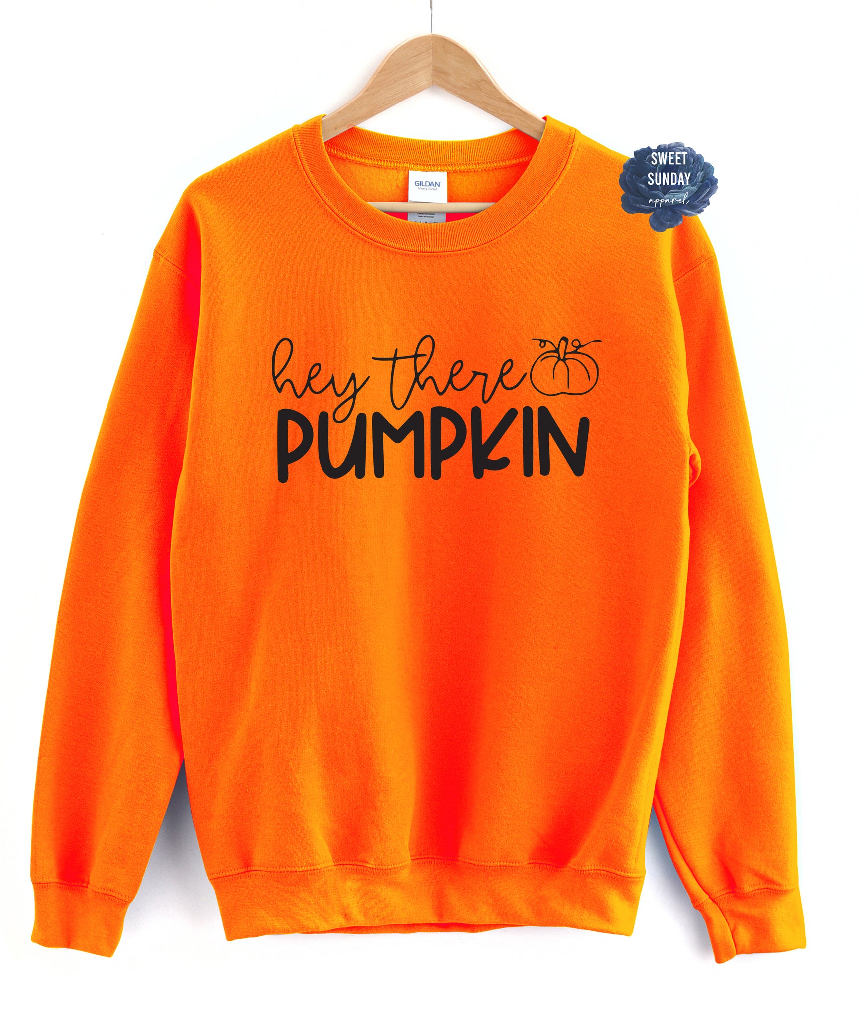 Hey There Pumpkin Crewneck Sweater