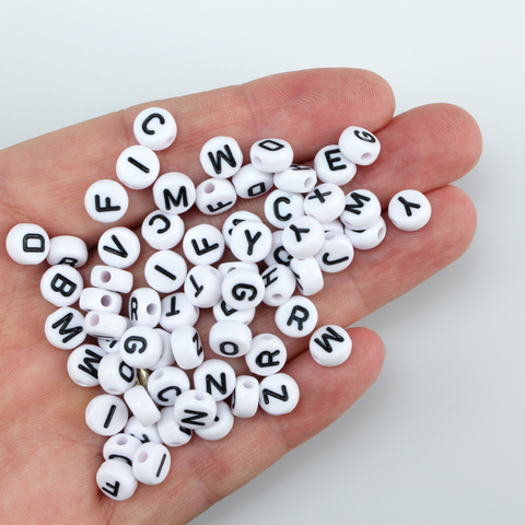 6mm Alphabet Beads  Bulk Jewelry Making Supplies – Small Devotions