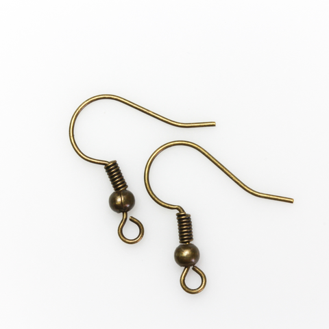 Brass Earring Hooks, For Making Earrings, Size: 4 Mm at Rs 600/kg in Delhi
