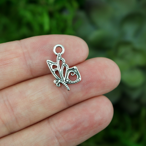 Tiny Charms, Bracelet Charm, Charms for Necklaces, Silver Charm, Gold Charm,  Mini Charm, Dainty, Bird Charm, Leaf Charm, Flower Charm, 8c -  Denmark