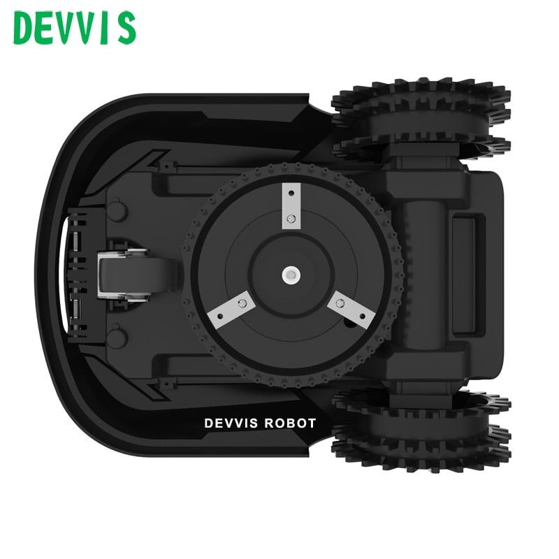 DEVVIS TWO Year Warranty 2021 Newest 7th Generation Robot Grass Trimmer Cutter H750T for Smallest Lawn