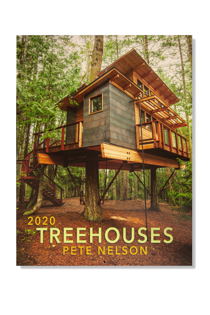 Pete Nelson's 2020 Treehouse Calendar Be in a Tree