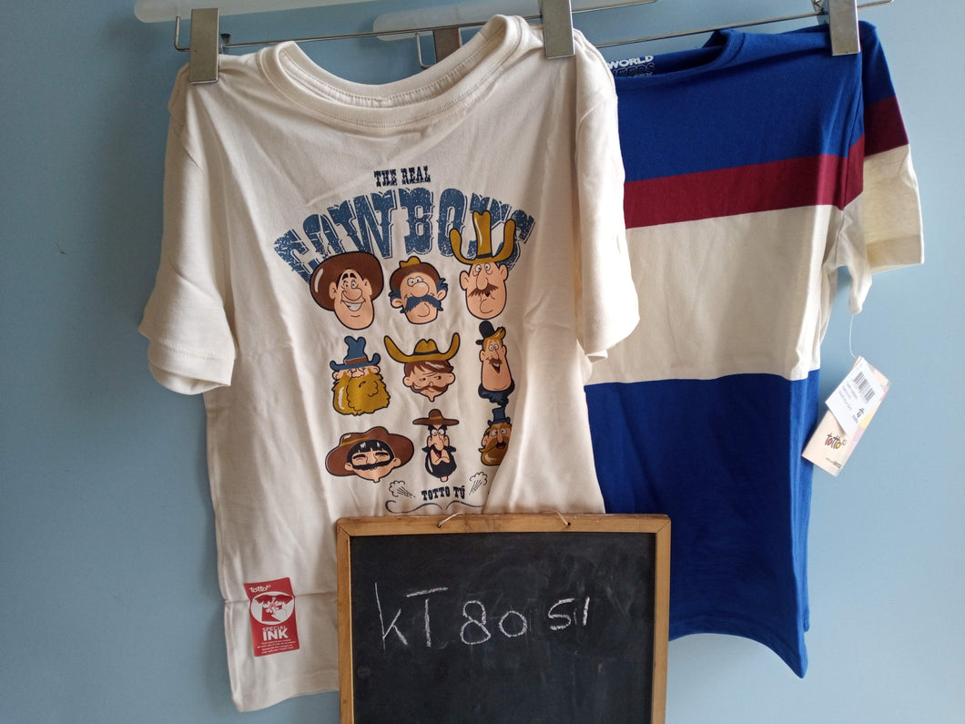 KT8051 - 2 shirts - Maat: 12