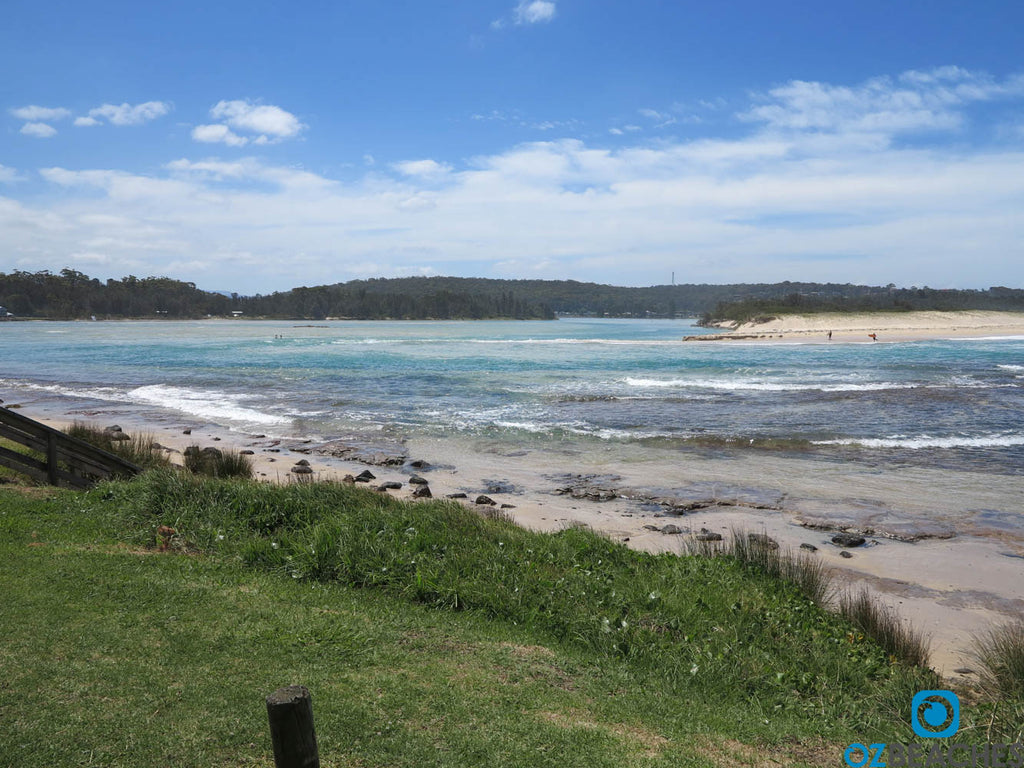 The ocean inlet at Burrill Lake 