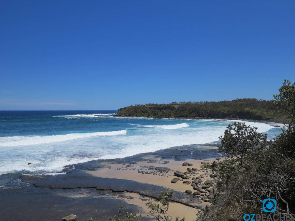 Looking across the bay at Dolphin Point 