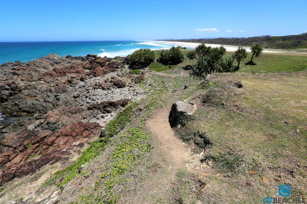 The headland at Hastings Point NSW