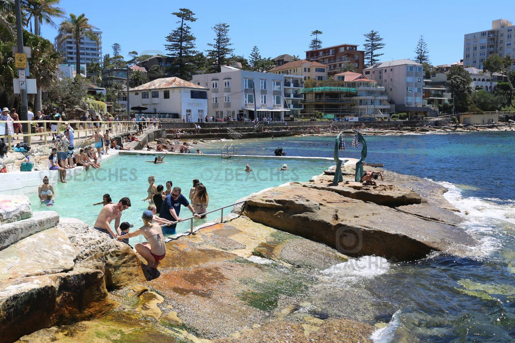 A popular rockpool near Manly Beach