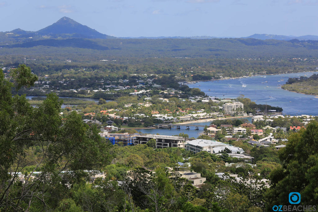 Laguna Lookout Noosa aerial view