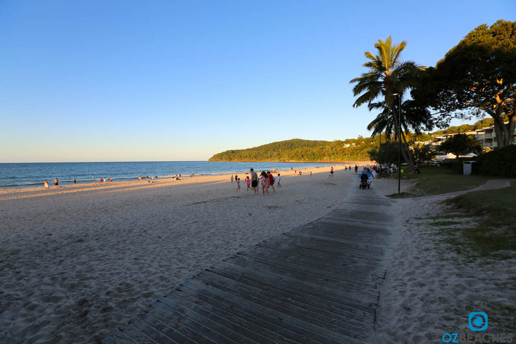 Noosa main beach boardwalk