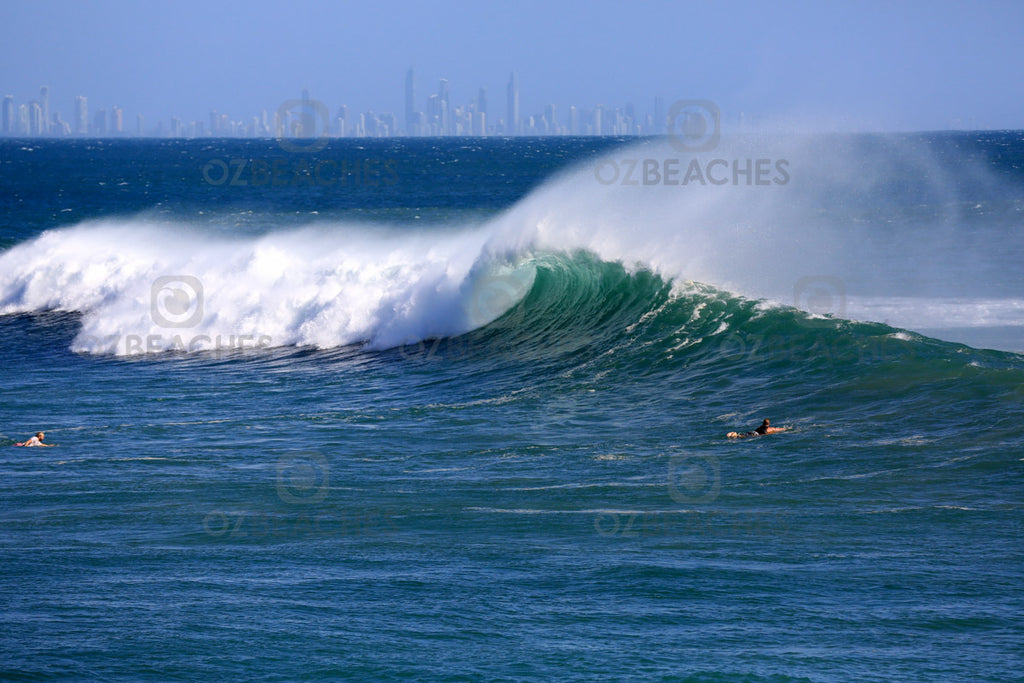 Snapper Rocks Cyclone Oma swell February 2019