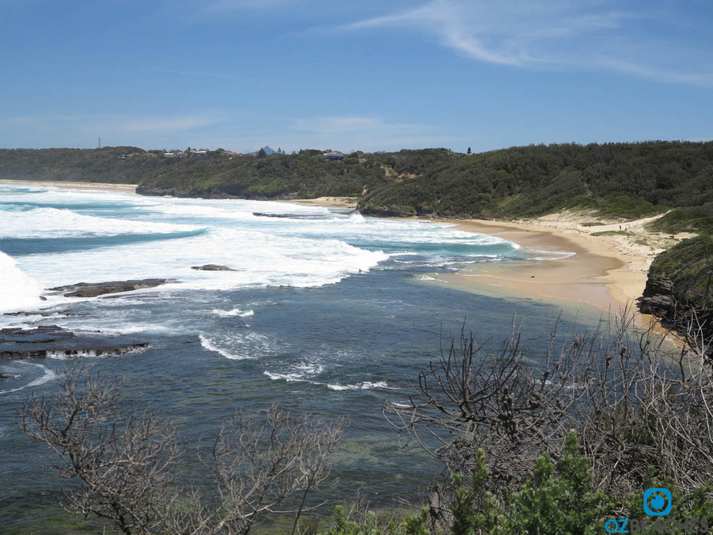 Looking south from the headland at Warden Head