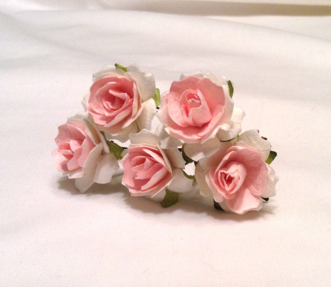 pink rose hair accessories