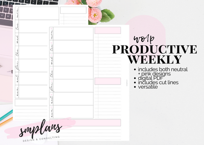 Printable Hobonichi Weeks Daily Grid – BrookeEvahPrints