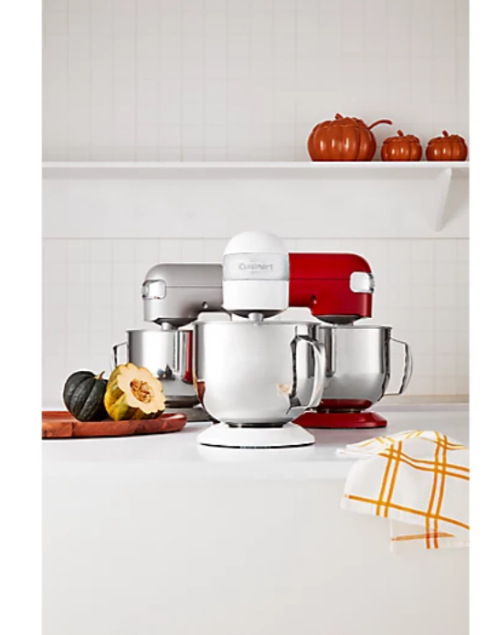 Cuisinart® Precision Master™ 5.5 qt. Tilt-Back Head Stand Mixer in White
