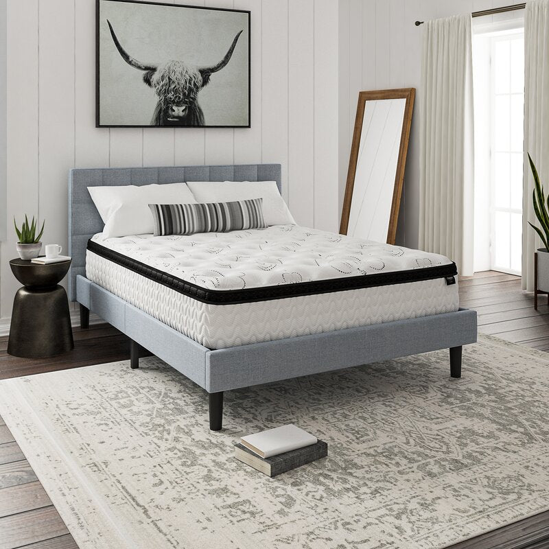 Chime 12" Ultra Plush Hybrid Mattress queen