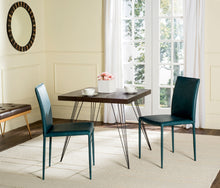 Load image into Gallery viewer, Karna Bonded Leather Dining Chair in Antique Teal (2-Pack) #986HW
