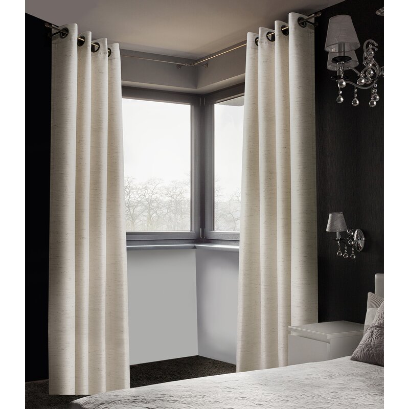 Patchway Solid Blackout Thermal Grommet Curtain Panels (Set of 2) 3126AH/GL