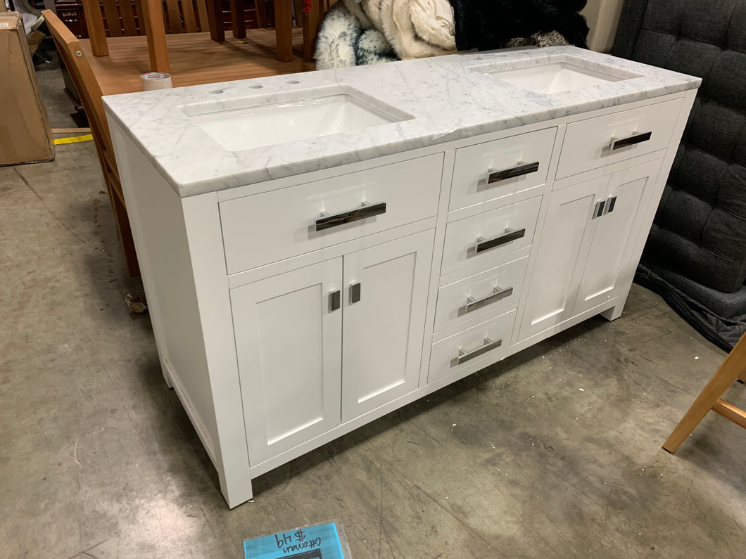 Kazanovicz 60 Bathroom Vanity Base Only