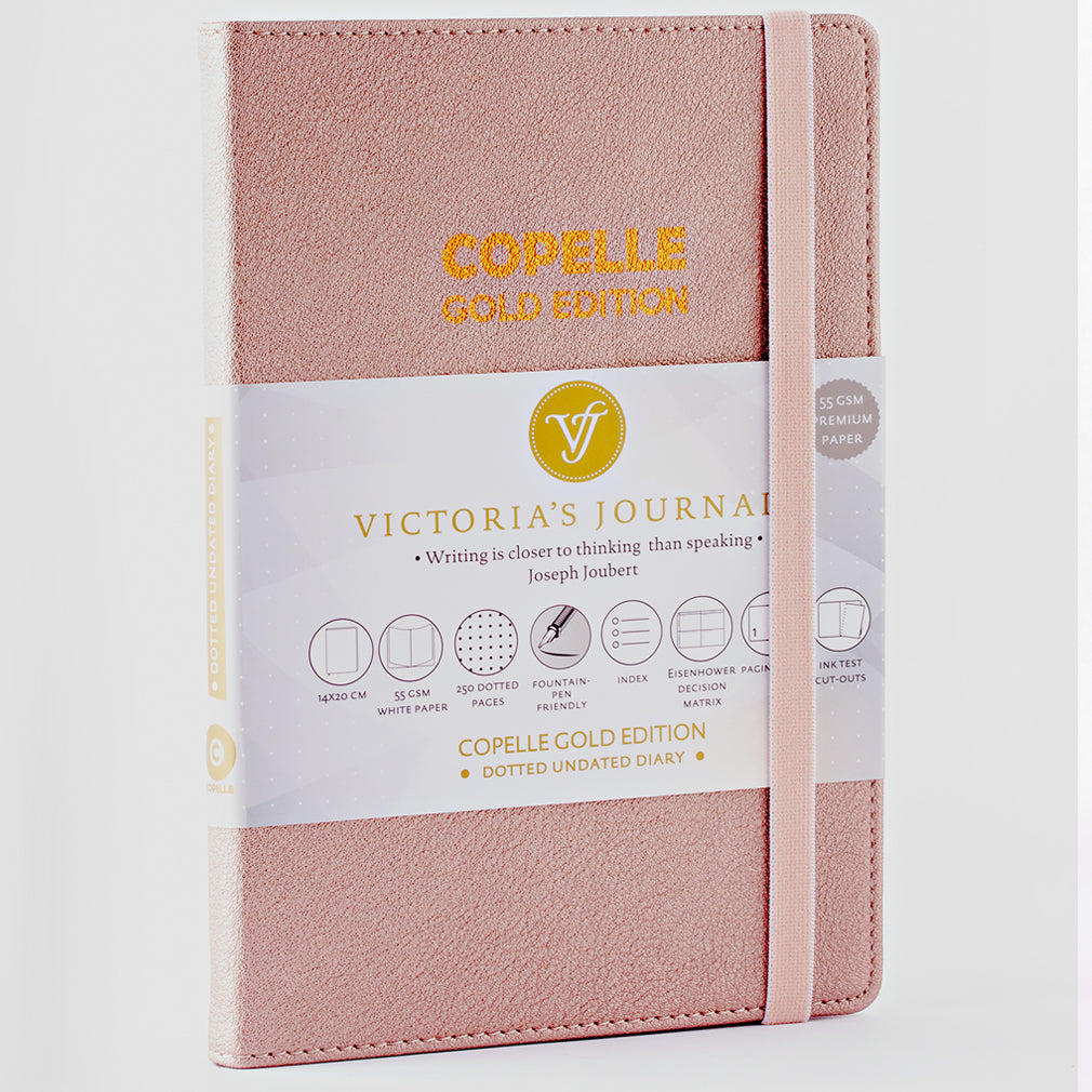 Copelle Bullet Journal Gold Edition - Victoria's Journals