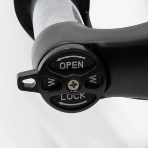 26 Suspension Fork Black 100mm Travel Air Bike Mountain Bike MTB 26 Lockout & Quick Release - Air Bike