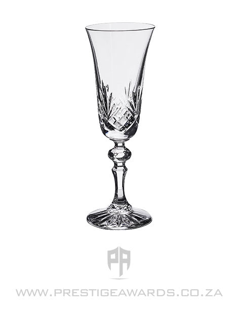 branded champagne glasses