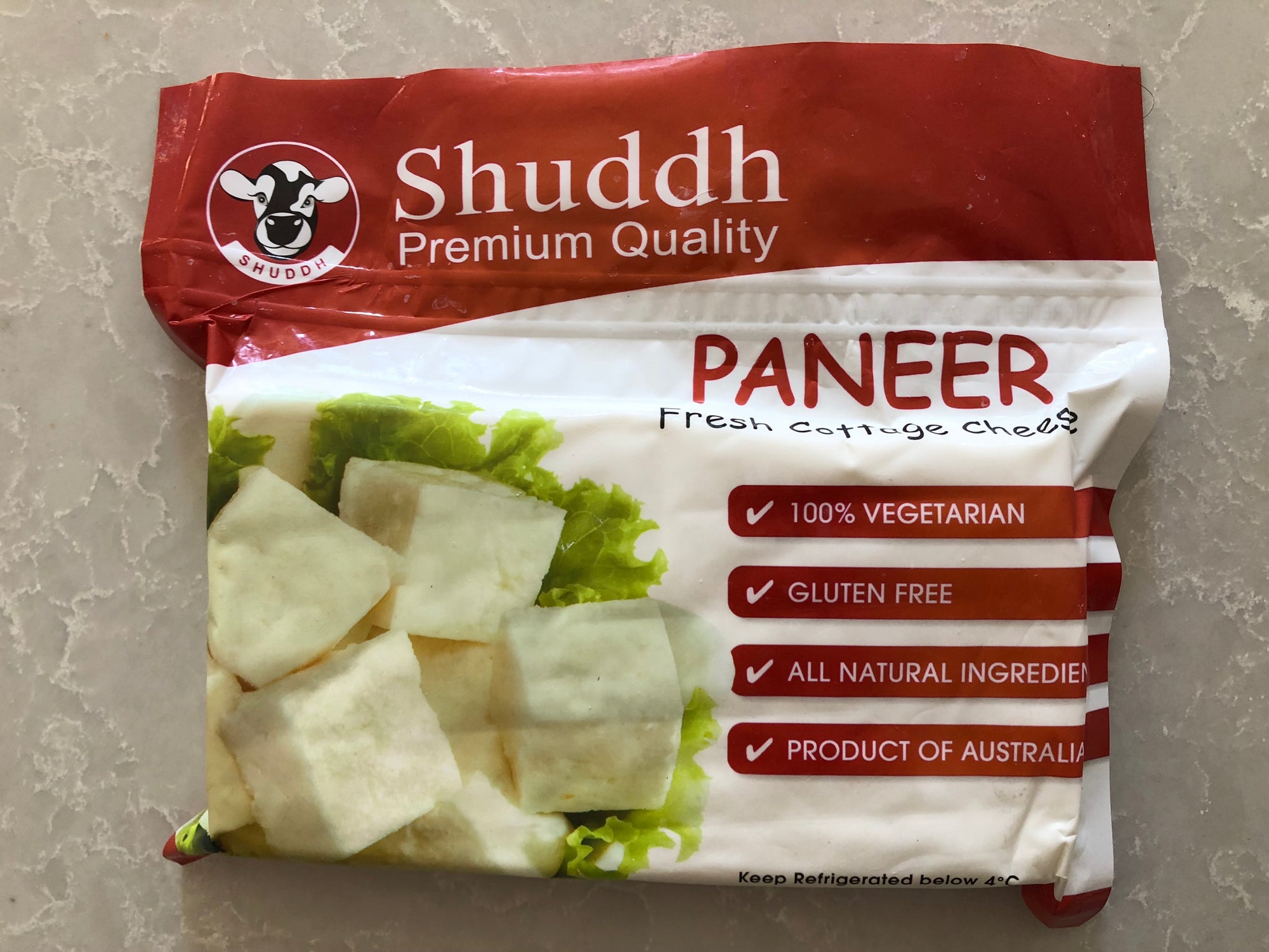 Paneer Indian Cottage Cheese Shuddh Brand Spicevine