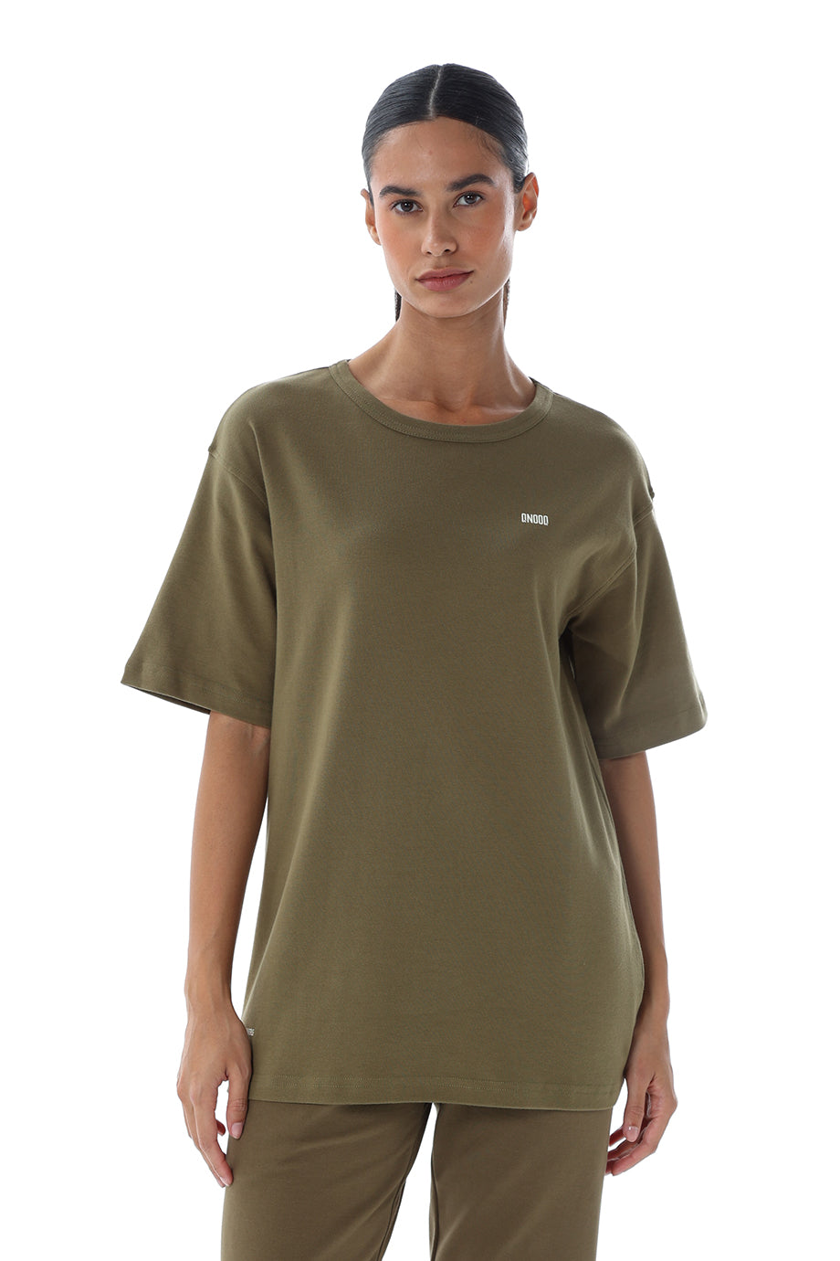 Army Green Oversized T-shirt