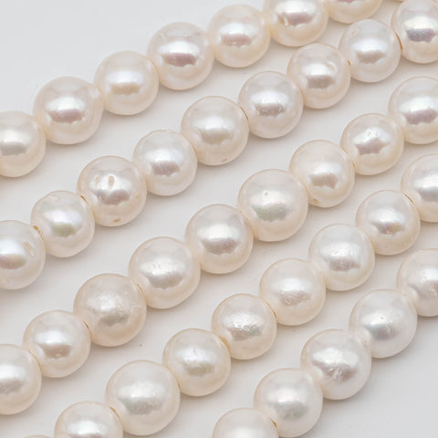 8-10 mm AA Natural Champagne Color Potato Freshwater Pearl Beads Genuine  Natural Freshwater Pearl Beads 50 Beads#P2199