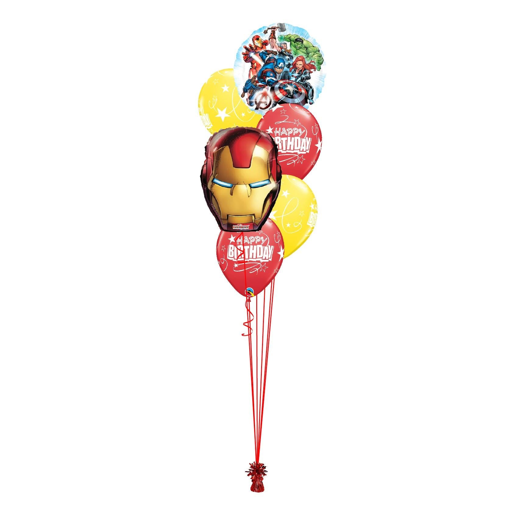 reservorio Relativamente silencio Globos Iron Man + Avengers Party | Arreglos Cumpleaños Niño | tuglobero