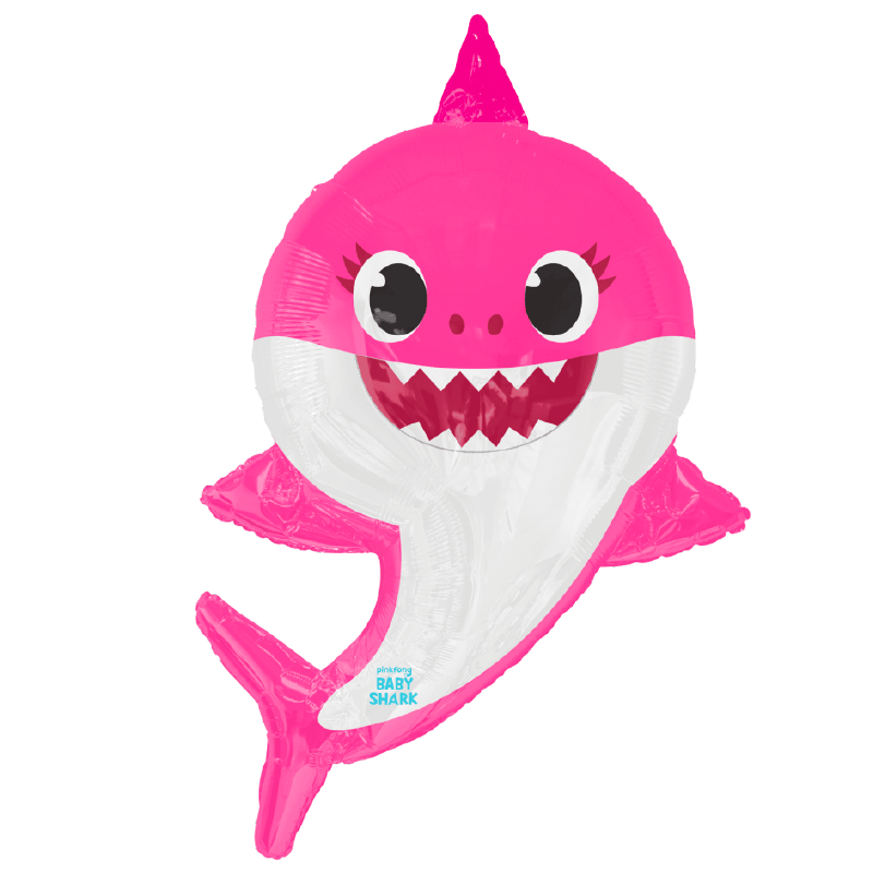 🦈🤍 Cumple baby shark 🤍🦈 Gracias - Un Mundo de Globos