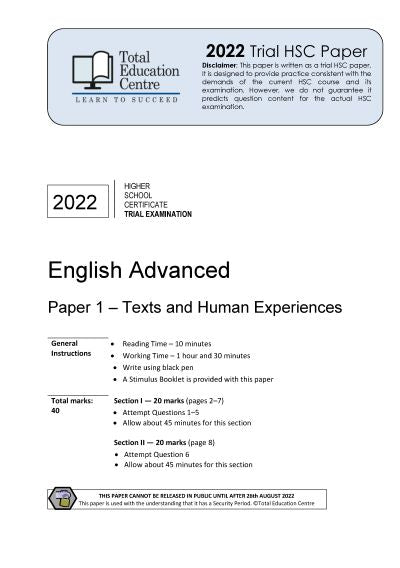 advanced higher english dissertation deadline 2022